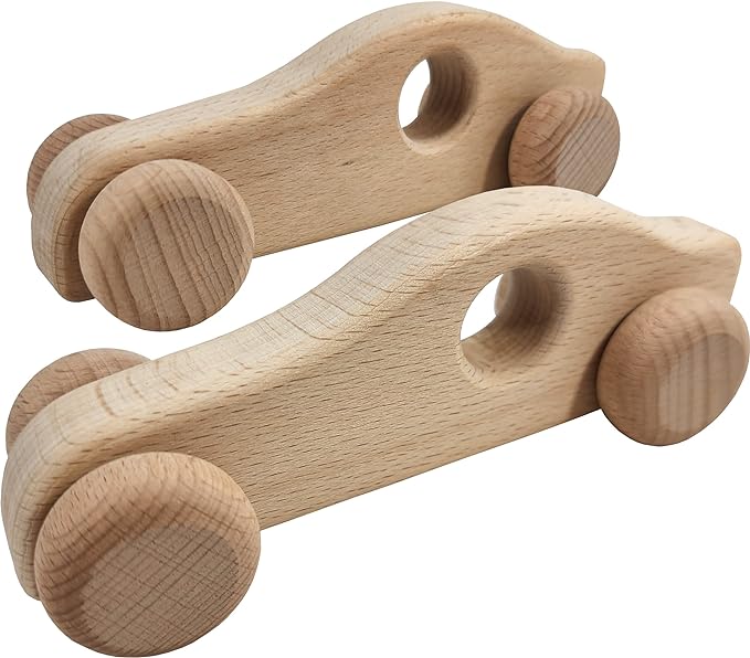 Wooden Car Toy- 2Pack