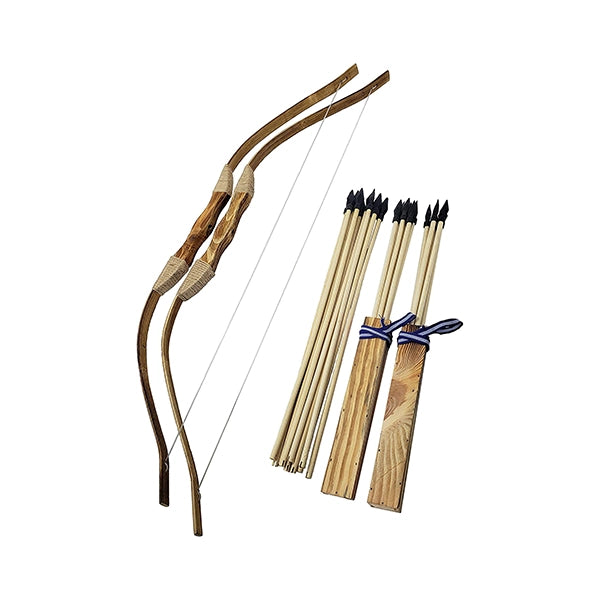 Wooden Toy Bow and Arrow 2-Pack